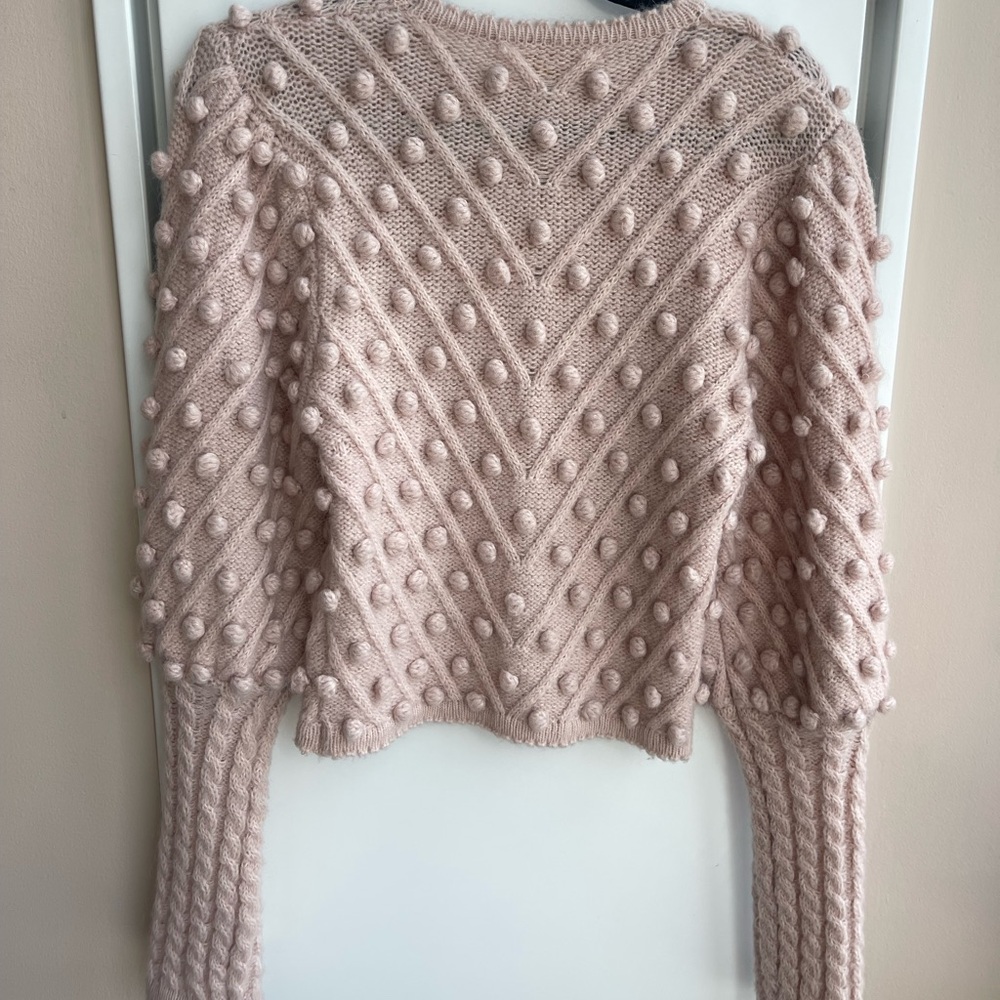 ZIMMERMANN
Unbridled pompom-embellished knitted sweater